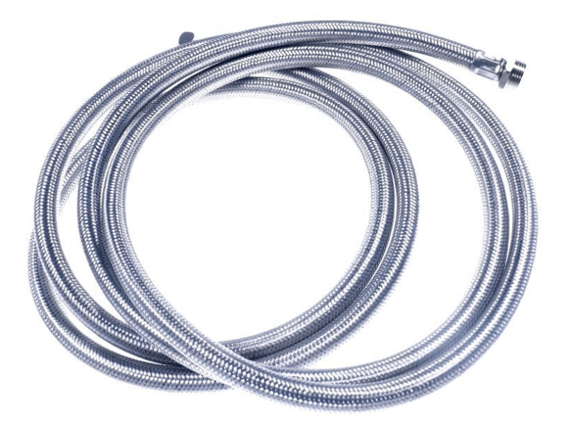 Armeret tilløbsslange forlænger, 3/4" - 3,5m