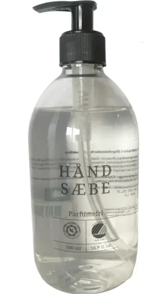 Håndsæbe uden parfume - 500 ml